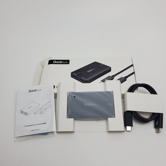 DockTeck THUNDERBOLT 3 to Dual HDMI - Picture 3 of 3